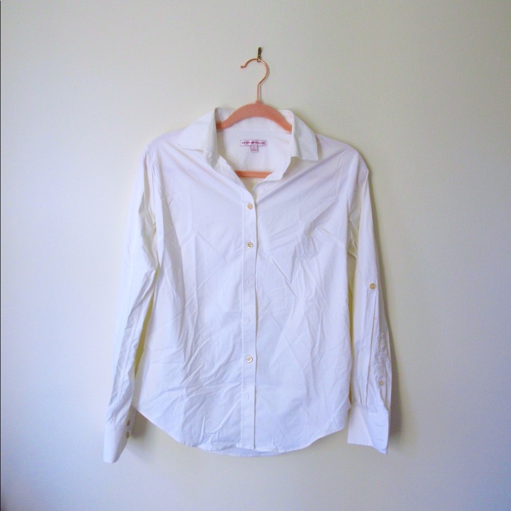 Peter Millar Women's White Button Down